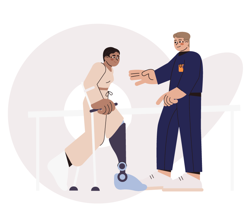 sk-physio-headerbild-mobile-fenitzerplatz Ein Physiotherapeut hilft einem Patienten bei der Rehabilitation, eventuell nach einem Sportunfall, Physiotherapie Nürnberg kann bei der Genesung helfen